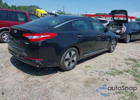 2012 Kia Optima Hybrid Ex from USA, damaged, VIN KNAGM4AD7C5013277
